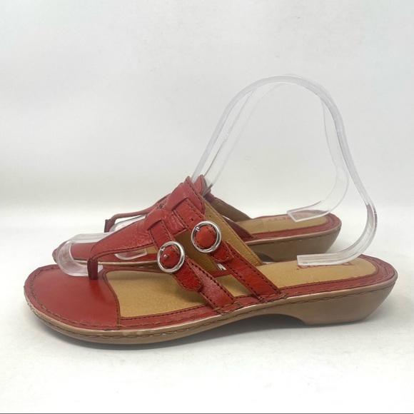 Born Sandal W51967 Red Womens 8 - Picture 4 of 8